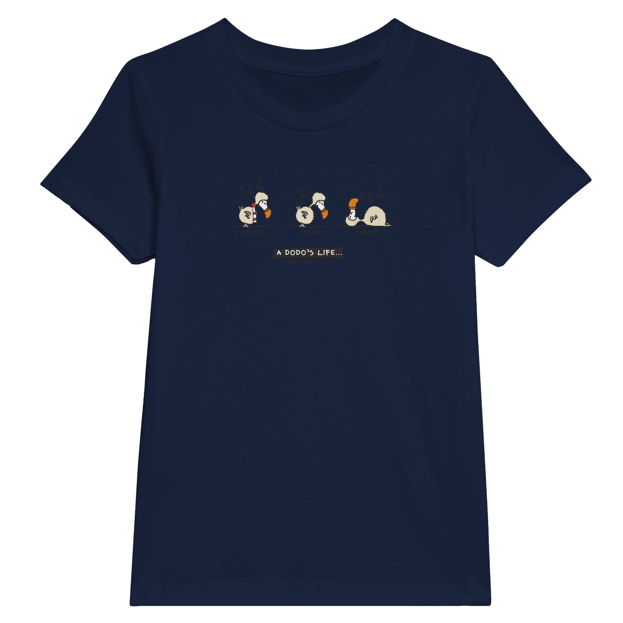 Dodo Life Mauritius Kids T-shirt Chilliisland Global Colour Navy