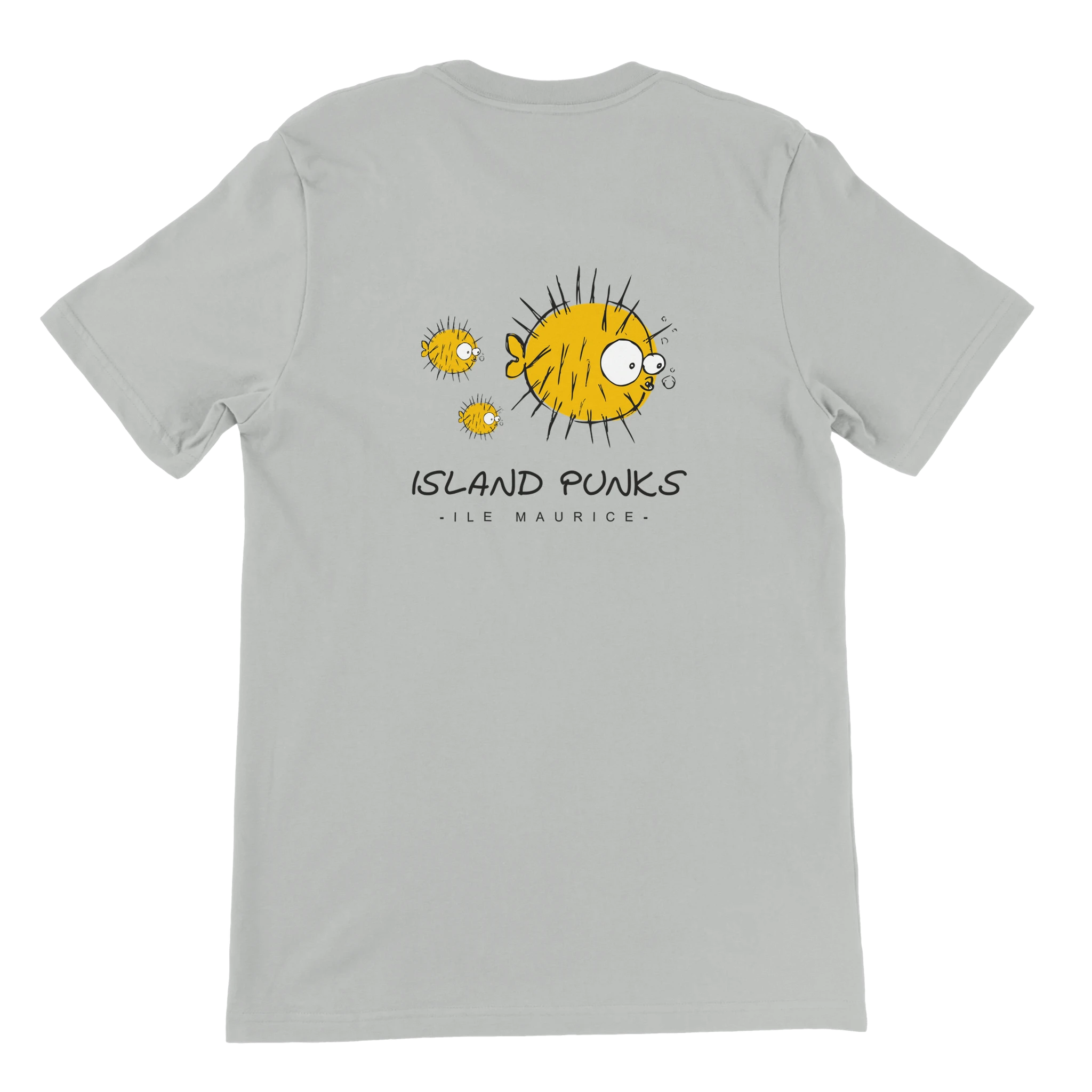 Island Punks Mauritius Men's T-shirt | Chilliisland Global Colour Military Silver