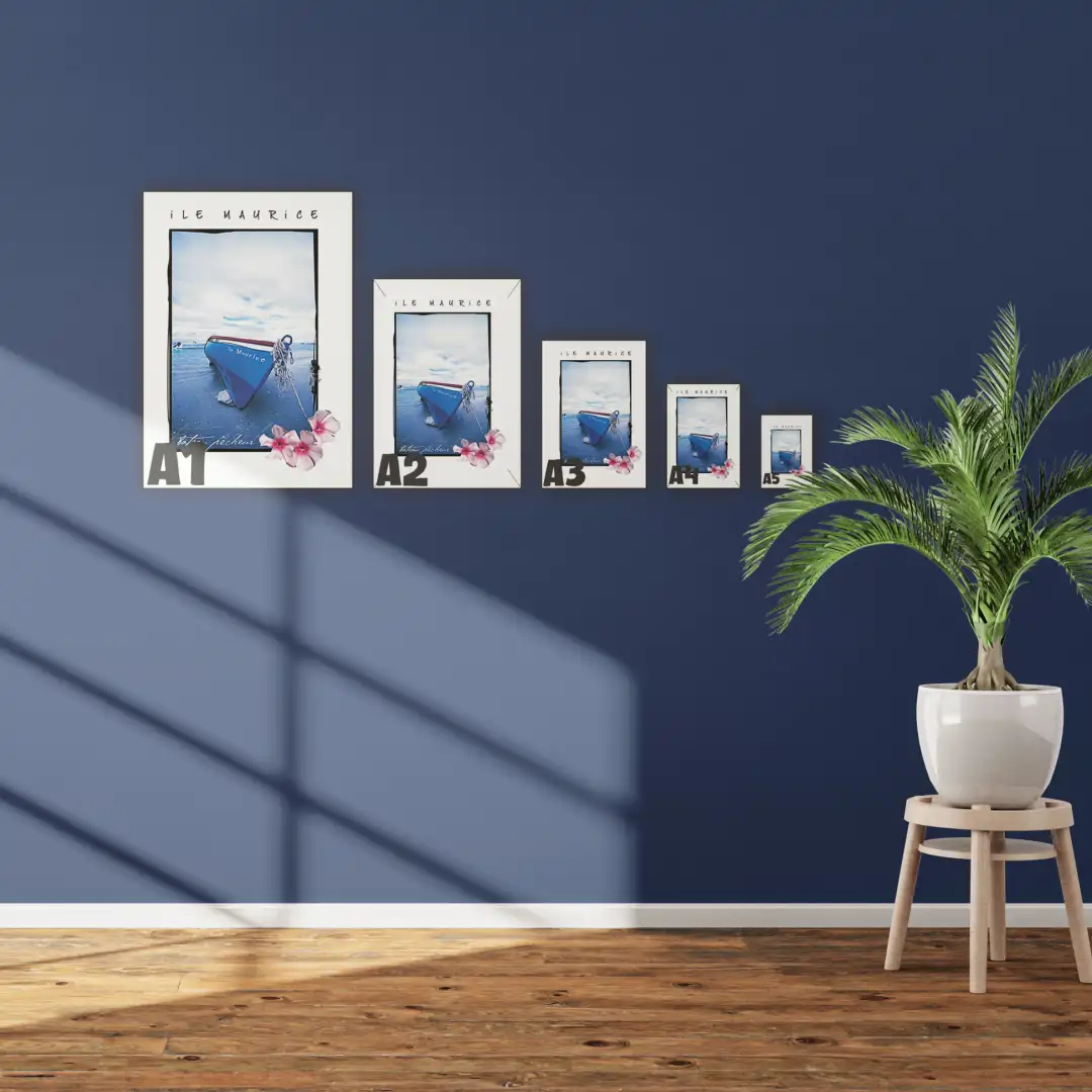 Chilliisland Ile Maurice La piroque Wall Decor