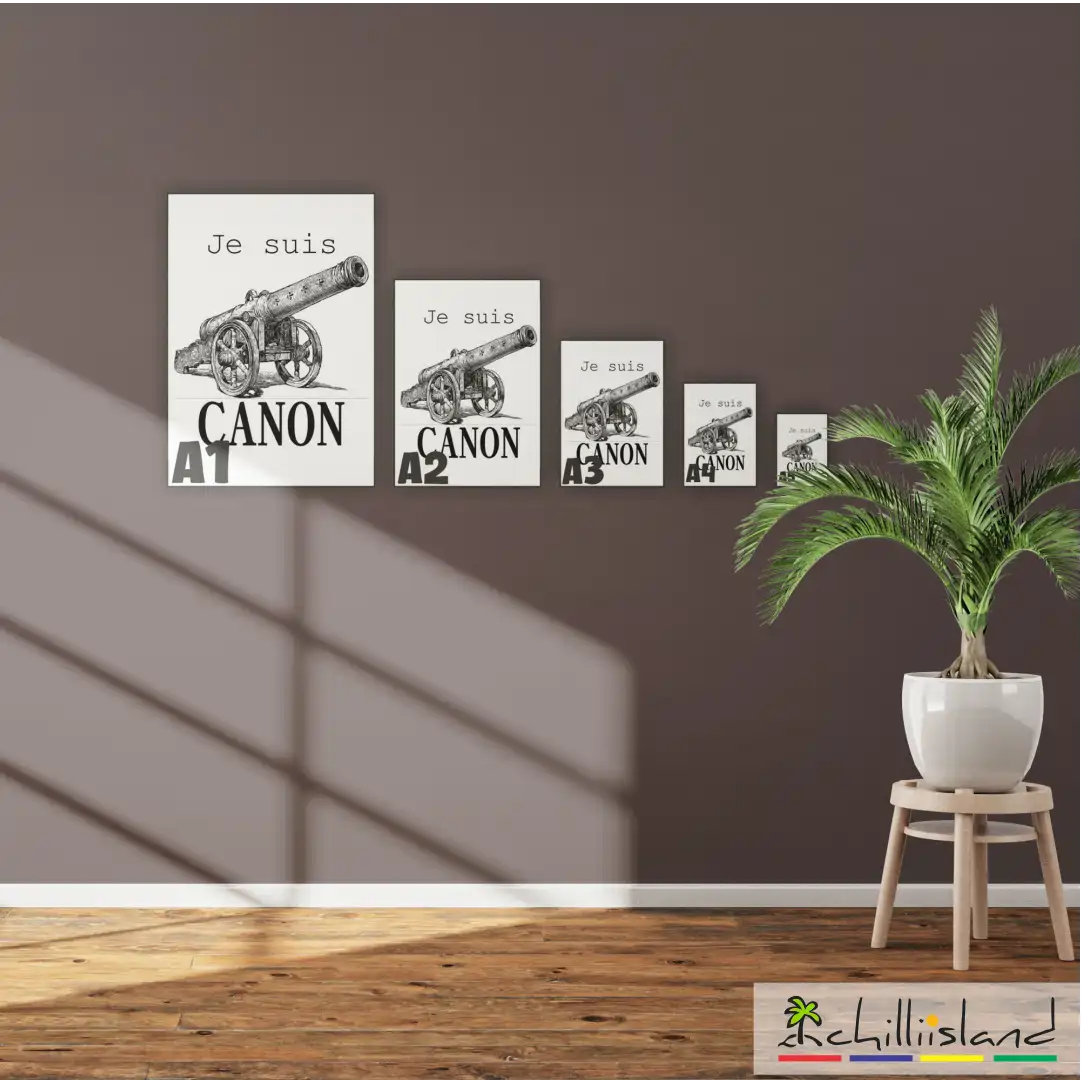 cannon size charcannon size chart cm for chilliisland Poster decor
