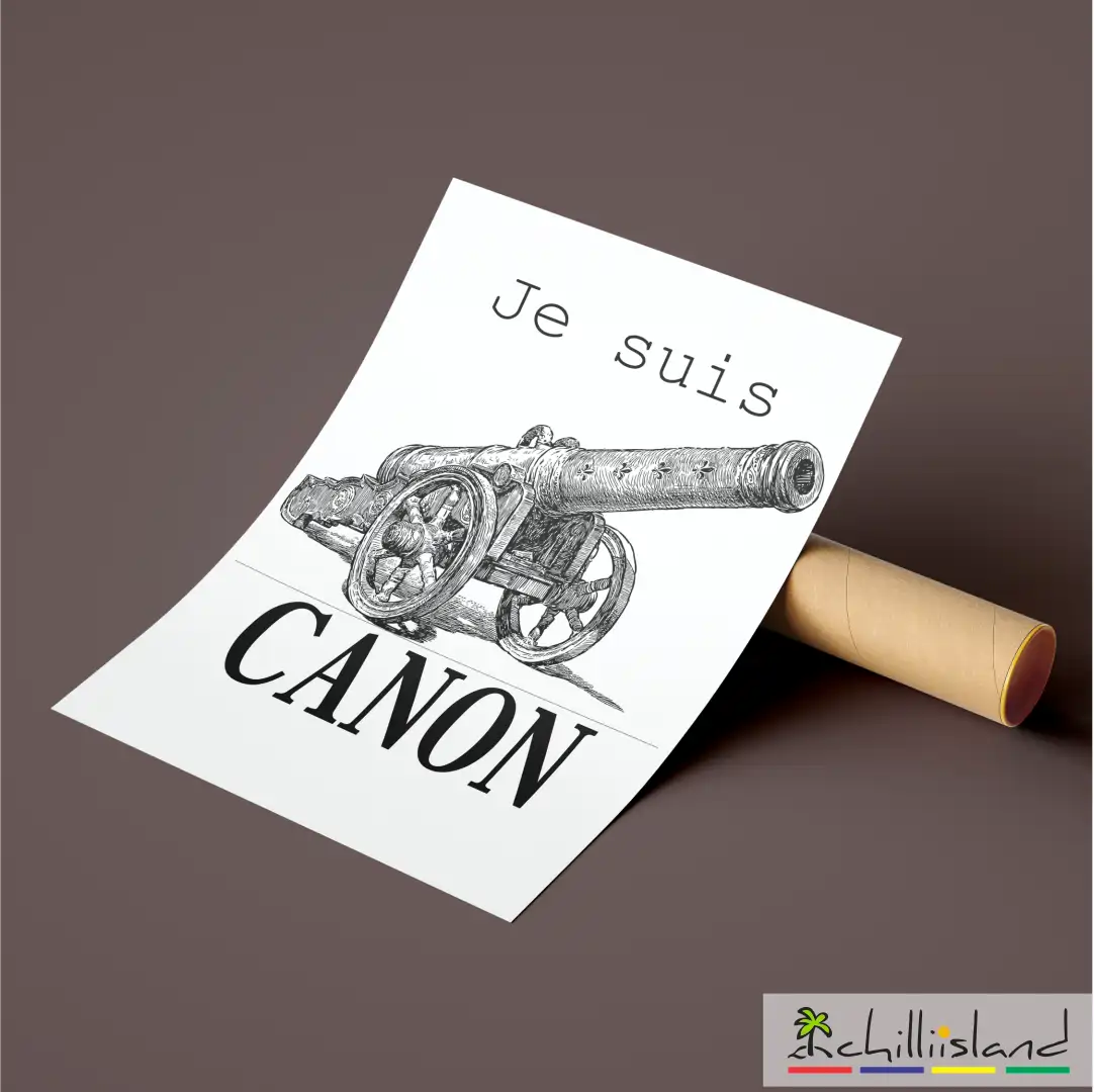 je suis canon chilliisland Poster wall decor