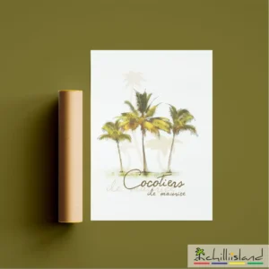 cocotiere ile maurice mauritus poster Image